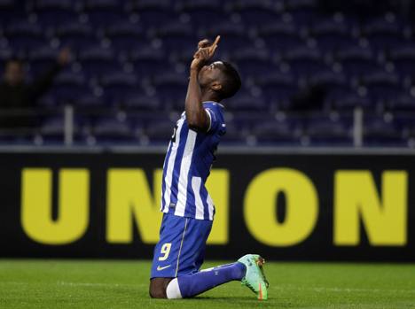 L'esultanza di Jackson Martinez. Reuters